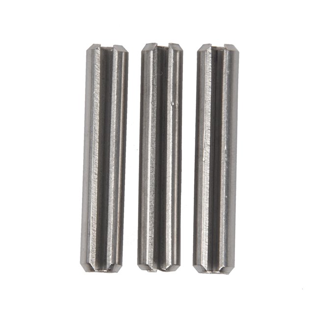 20Pcs M5X30mm 304 Stainless Steel Split Spring Roll Dowel Pins