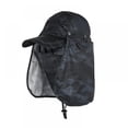 thumbnail image 2 of MesaSe Chapeau de Protection Solaire 360° pour Hommes avec Rabat Amovible pour Jardinage Extérieur Camping, 2 of 3