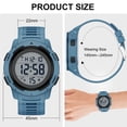 thumbnail image 4 of Reloj deportivo GOLDEN HOUR Waterproof Digital para hombre, 4 of 8