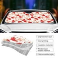 thumbnail image 5 of Disketp Windshield Sun Shade, Car Sun Shade For Front Window Cute Mushroom Sunshades Sun Visor Protector Blocks Uv Rays Foldable, 5 of 9