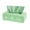 Green #2, variant on Reusable Microfiber Cleaning Cloths - 20-Pack | Super Absorbent & Washable | 20x20cm (7.8") | Multi-Purpose for Kitchen, Bathroom, Glass | Eco-Friendly Microfiber | Pink/Green/Blue