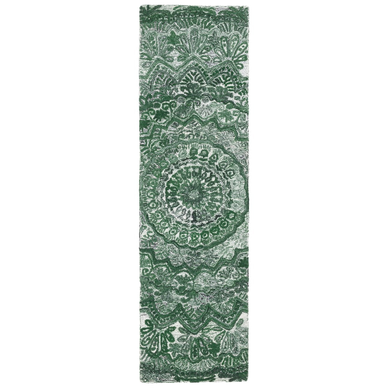 SAFAVIEH Marquee Georgiana Floral Area Rug, Green/Ivory, 9' x 12'