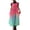Hot Pink, variant on Women's Gradient Print Sleeveless Maxi Dress, Casual Loose Fit Pinafore Apron Dress, Lightweight Linen Blend Summer Sundress with Pockets, S-5XL