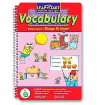 LeapFrog LeapPad Book and Cartridge Vocabulary Things to Know Richard Scarry for sale online 