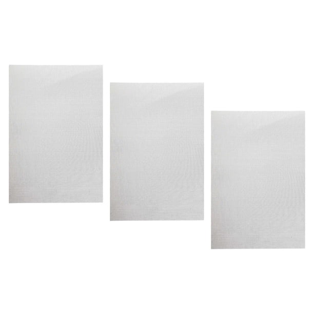 3 piezas de reparación de parachoques de 20 cm x 15 cm, accesorios suaves pero duraderos para parachoques, rejillas de ventilación de