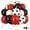 3, variant on 30Pcs Soccer Balloons Set, 12 Inch Black White Latex Balloon for Birthday Sport Theme Party Decorations