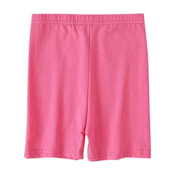 Odeerbi 3-14 Años Niñas Pantalones Cortos de Algodón Para Bicicletas Cintura Alta Seguridad Bajo El Vestido Pantalones Cortos de Yoga Danza Pantalones Cortos de Pantalones Cortos