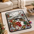 thumbnail image 4 of Soft Skin‑Friendly Velvet  DIY Christmas Coloring Blanket, Washable Reusable Doodle Throw Blanket with 24 Markers, Custom Hand‑Painted Festive DIY Art Craft Set for Holiday Creative Projects, 4 of 6
