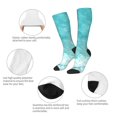 thumbnail image 3 of Sigee Tranquil Ocean Canoe Journey for Socks for Men Women Socks Stocking Compression Socks, 3 of 6