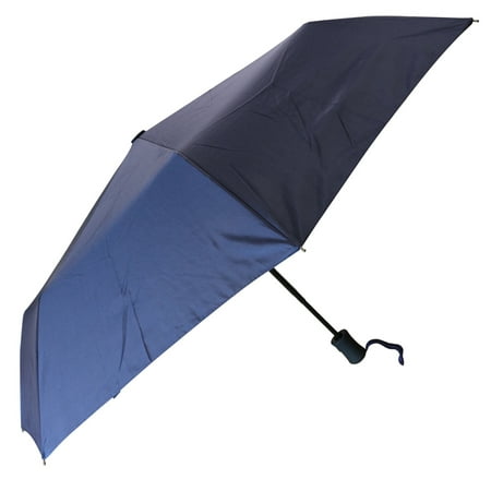 Rain Umbrella With Lights Compact Auto Open and Close One-Handed Outdoor Rain Umbrella - Durable, Lightweight, One Button Press to Open and Close ()