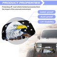 thumbnail image 4 of Jeiento Eagle American Flag Print Universal Winch Cover Lightweight Winch Protection Cover Compatible with Most 8500-17500 Lbs Electric Winches, 4 of 7