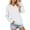 A01 White, variant on V Neck Sweatshirts Women Cute Casual Style Cozy Sweaters Loose Fit Long Sleeve Pullover Tops Fall Winter Outfits Clothes