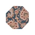 thumbnail image 3 of Rugsotic Carpets Hand Tufted Wool Eco-Friendly Area Rugs - 6'x6', Octagon, Blue, Modern Contemporary Design, High Pile Handmade Anti Skid Rugs for Living Room, Bed Room (K00151), 3 of 10