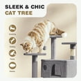 thumbnail image 4 of 54 inch Cat Tree Large Multi-Level Cat Tower Scratching Posts for Indoor Cats Cat Play Cozy Condos, 4 of 7