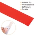 thumbnail image 4 of Uxcell 9.8"x0.7" Badminton Racket Tennis Racquet Head PU Protector Sticker Tape, 4 Colors 8 Pack, 4 of 5
