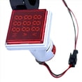 thumbnail image 2 of 2X Voltímetro Digital LED, Amperímetro, Medidor de Hercios, CA 6-500 V, Luces de Señal, Medidor de Voltaje, Corriente, Frecuencia, Indicador, Probador, Rojo, 2 of 5