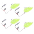 thumbnail image 1 of Wobbler Spinnerbait, 4pcs Pêche Rotation Paillettes Pêche Paillettes Leurres Performance Solide, 1 of 8