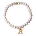 thumbnail image 1 of Pulseras Mujer de Perlas con Iniciales Oro 18k LuckyLy, Modelo Galia blanco UNITALLA, 1 of 6