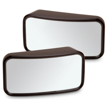 Set of 2 Blind Spot Mirrors for Cars Autos Truck Size 3.9 W x 2.5 H (Best Position For Blind Spot Mirror)