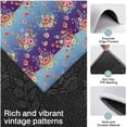 thumbnail image 3 of Pioneer Flower Floral Print Pattern Kitchen Rugs Sets Of 3,Kitchen Runner Rugs Non Skid Washable,Decorative Kitchen Floor Mats for Kitchen,Sink,Laundry,17X30 Inch + 17X47 Inch + 17X59 Inch, 3 of 6