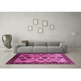 thumbnail image 3 of Ahgly Company Indoor Rectangle Oriental Pink Industrial Area Rugs, 8' x 10', 3 of 4