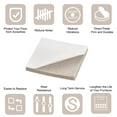 thumbnail image 4 of Self Adhesive Square Furniture Felt Pads 1.7 Inch x 1.7 Inch Beige Pack of 4, 4 of 5
