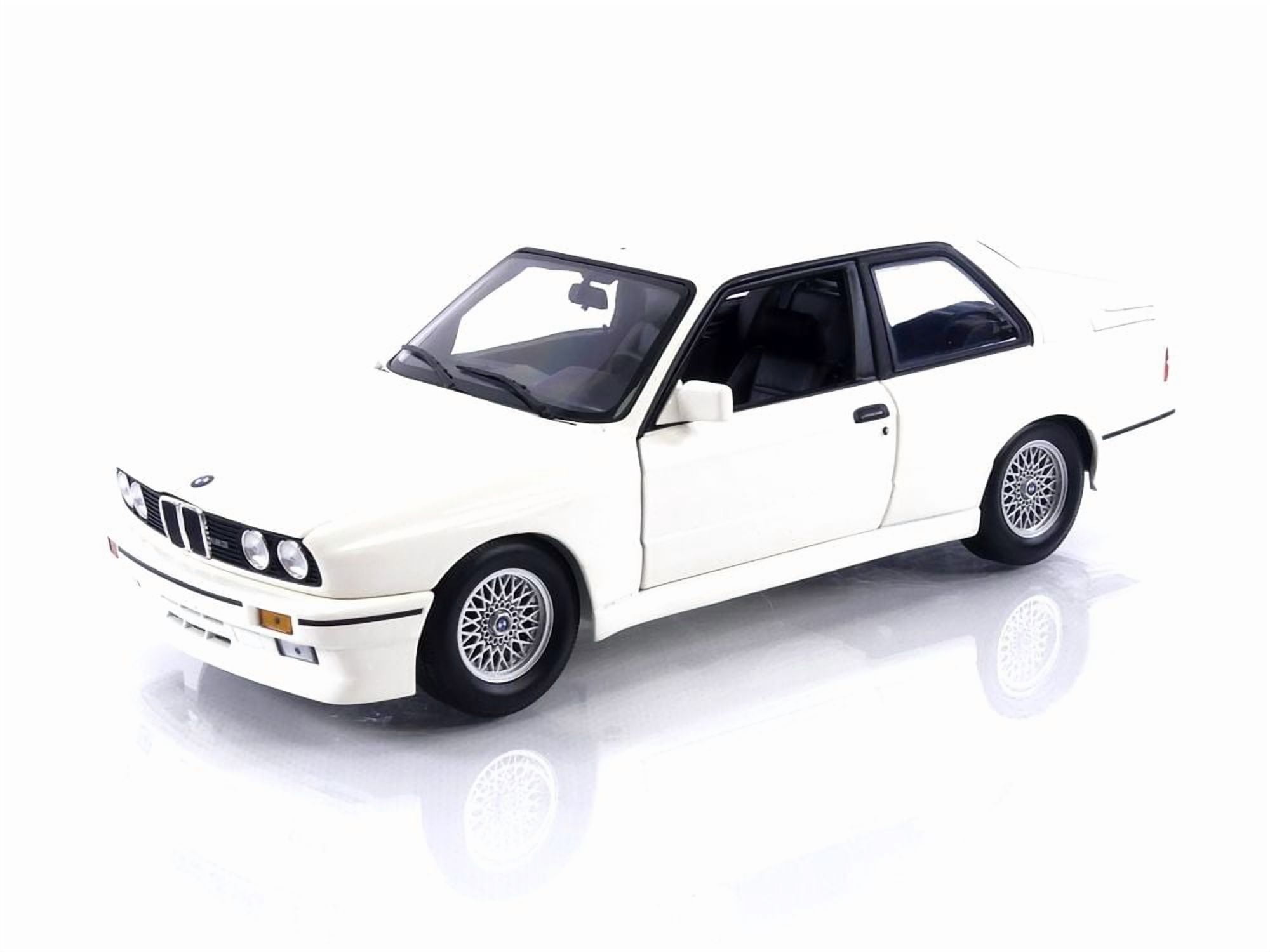 1989 BMW M3 Street EVO Dark Blue Metallic 1/18 Diecast Model