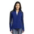 thumbnail image 2 of Port Authority Women's Colorblock Microfleece Jacket - L230, 2 of 2