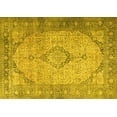 thumbnail image 1 of Ahgly Company Machine Washable Indoor Rectangle Persian Yellow Traditional Area Rugs, 3' x 5', 1 of 4