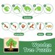 thumbnail image 5 of Puzle de árbol de madera Kinder Park Montessori para niños de más de 3 años con perillas, 5 of 9