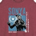 thumbnail image 3 of Mortal Kombat - Sonya Mortal Kombat - Women's Racerback Tank Top, 3 of 5