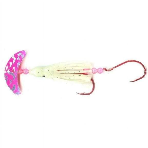 Mack's Lure 60013 Cha - Sockeye Rigs Hot Pink Silver Tiger