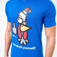 thumbnail image 3 of Xplicit Mens Bad Turkey Christmas T-Shirt, 3 of 3