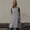 ☪024-Gray, variant on Nuoqisi Apron for women Cross Back Apron Pinafore Dress for Baking Cooking Gardening Work