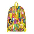 thumbnail image 3 of Colorful Math Numbers Pattern Backpack for School,Schoolbag with Adjustable Shoulder Straps & Padded Back,15.7"x11.8"x5.5", 3 of 5