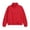 Red, variant on ZBSOKO Girls' Sweatshirts Quarter Zip Pullover Warm Sweatshirt Turn Down Collar Loose Fit Solid Color Winter Tops Sizes 5-15 Years