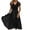 Black, variant on Jinhomg Wedding Guest Dresses for Women 2025 Lace Patchwork Chiffon Dress Trendy Irregular Hem Midi formal Party Dresses Plus Size Long Sleeve Evening Dress Green M
