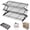Black - 3layer, variant on 3/4-Tier Collapsible Cooling Rack - Expand to Bake, Collapse to Save Space, 2026 New Stackable Roasting Cooking Drying Wire Cooling Rack, for Cooking Bakers, Roasting, Party