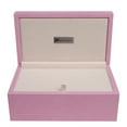 thumbnail image 3 of Silverman & Co. Double 9 Large White Domino Set - Pink Case, 3 of 7