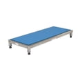 thumbnail image 1 of Vestil Manufacturing AHT-L-1948-SS 19 x 48 in. Réglable en Acier Inoxydable Work-Mate Stand avec Pont Ergo-Matting&44; 6.75-8.75 in., 1 of 1
