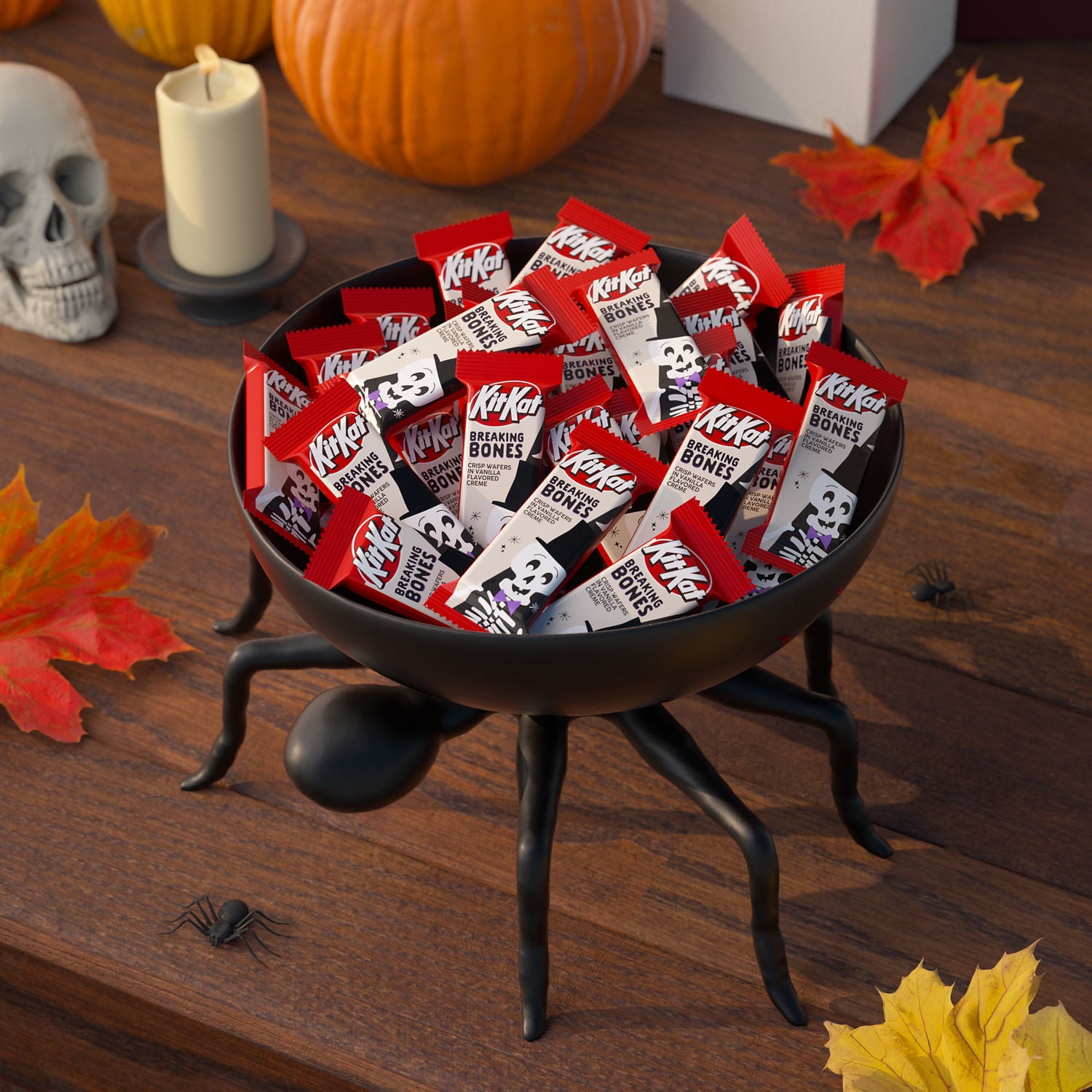 KIT KAT® Breaking Bones Vanilla Flavored Creme Wafer Snack Size