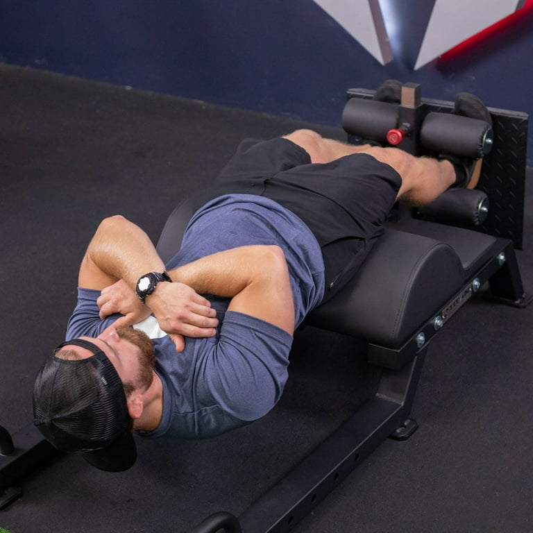 Titan Fitness Adjustable Floor Glute Hamstring Developer (GHD