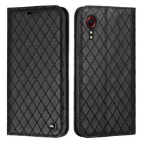 Premium PU Leather Wallet Case for Samsung Galaxy Xcover 5 with Card Slots Kickstand Magnetic Closure, Soft TPU Shockproof RFID Blocking Flip Folio Cover for Samsung Galaxy Xcover 5 5.3-Inch,Black