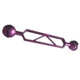 thumbnail image 3 of Accesorios de soporte de extensión para luz estroboscópica subacuática con brazo de bola doble Púrpura, 3 of 6