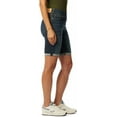 thumbnail image 2 of Signature by Levi Strauss & Co. Gold Women's Totally Shaping Pull on Bermuda Shorts, Sea and Sky, 8, 2 of 6