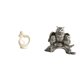 thumbnail image 1 of Figuras artísticas de resina de una pareja y un búho. Adorno para escritorio, armario, hogar u oficina. Ideal como regalo de aniversario., 1 of 8