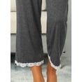 thumbnail image 4 of DARING DIVA Women's Soft Modal Sleeveless Pajama Sets XL Gray, 4 of 6
