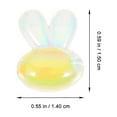 thumbnail image 3 of 100pcs Acrylic Bunny Hair Rope DIY Beads Cartoon Rabbit Shape Bracelet DIY Beads, 3 of 8