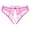 Pink, variant on Women's Briefs Bikini Underwear Women Lace Womens Breathable Underwear High Waist Bikini Women Sheer Shorts Barely There Bras for 4742 Hi Cut Panties for Silk Long Tops Pink One Size