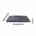 thumbnail image 3 of Dog Bed for Crate Washable, 42X28 In, Plush Padding, Light Gray, Indoor Holding, Medium Breed, 1 Pc, 3 of 5